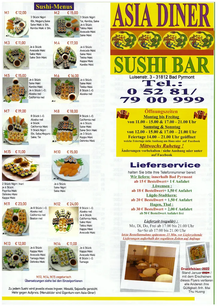 Menu_ASIA, Diner & Sushi Bar_Pyrmont_immagine_2