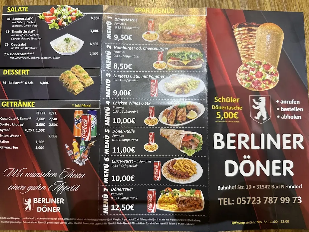 Menu_Berliner Döner_Nenndorf_immagine_1