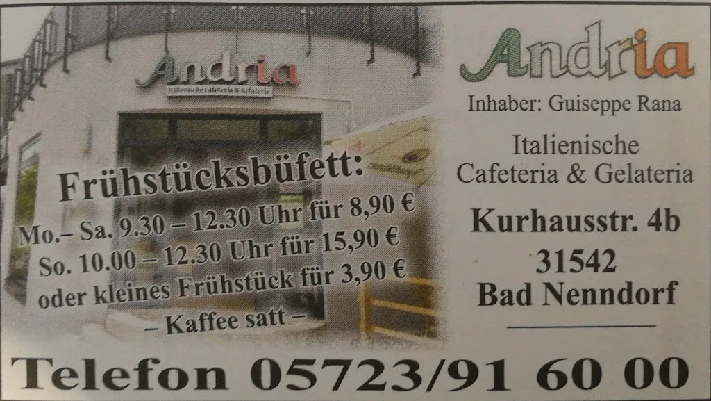 Menu_Italienische Cafeteria & Gelateria Andria_Nenndorf_image_1