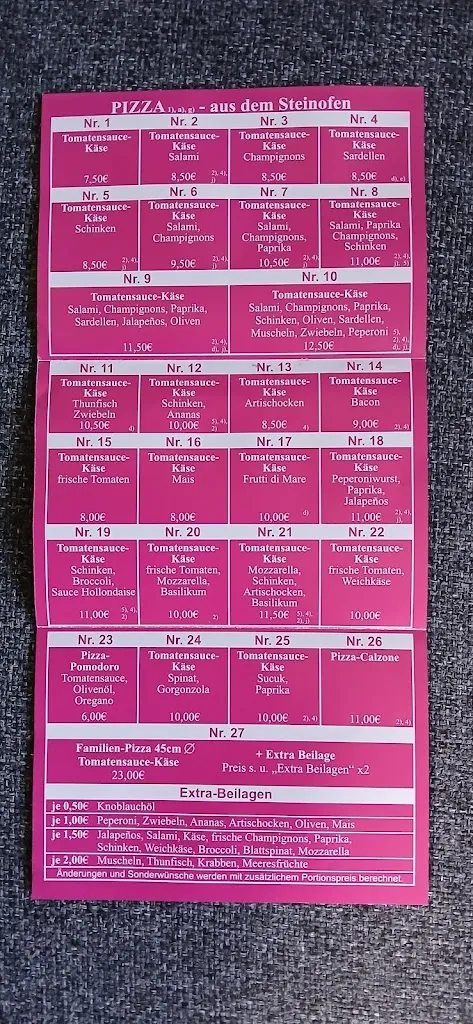 Menu_Steinofen Pizzeria da sergio_Salzdetfurth_image_3