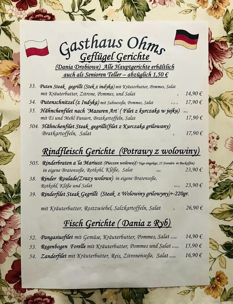 Menu_Gasthaus Ohms_Salzdetfurth_image_1