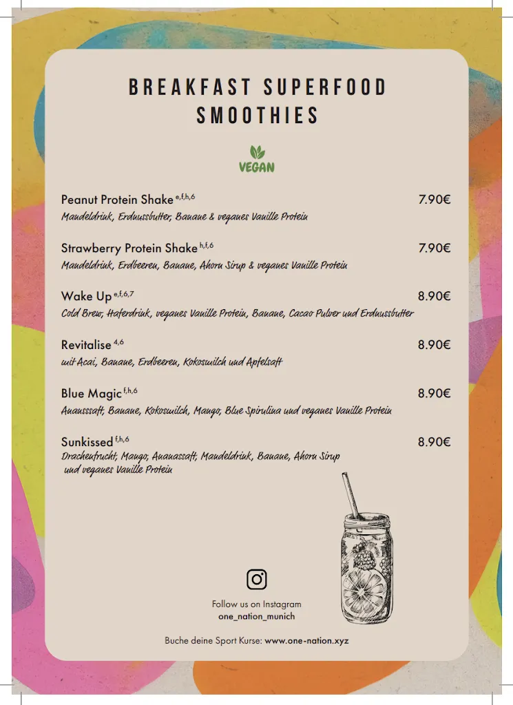 Menu_ONE Nation Munich_München_image_3
