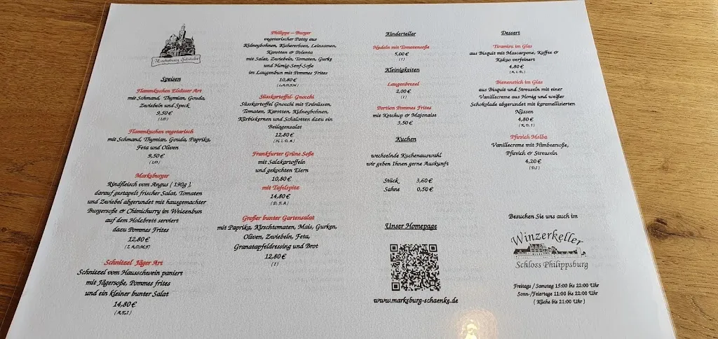 Menu_Marksburg Schänke_Braubach_image_1