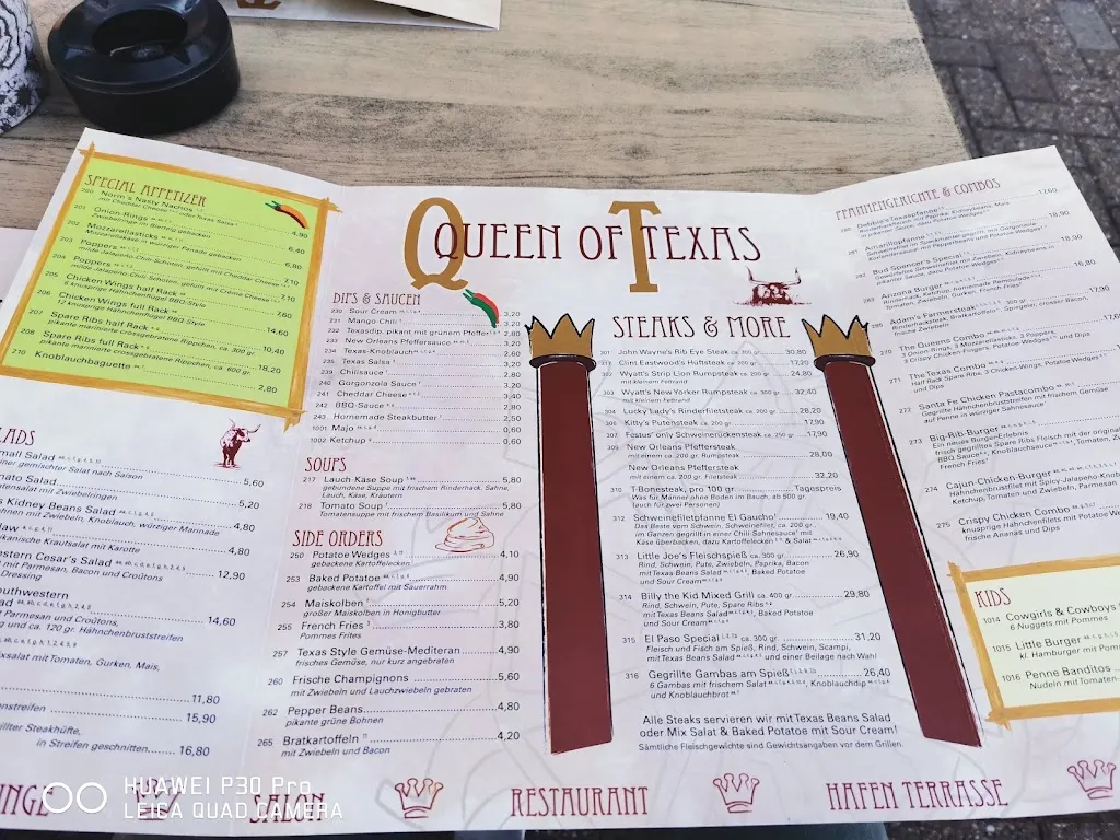 Menu_Queen of Texas_Barßel_image_2