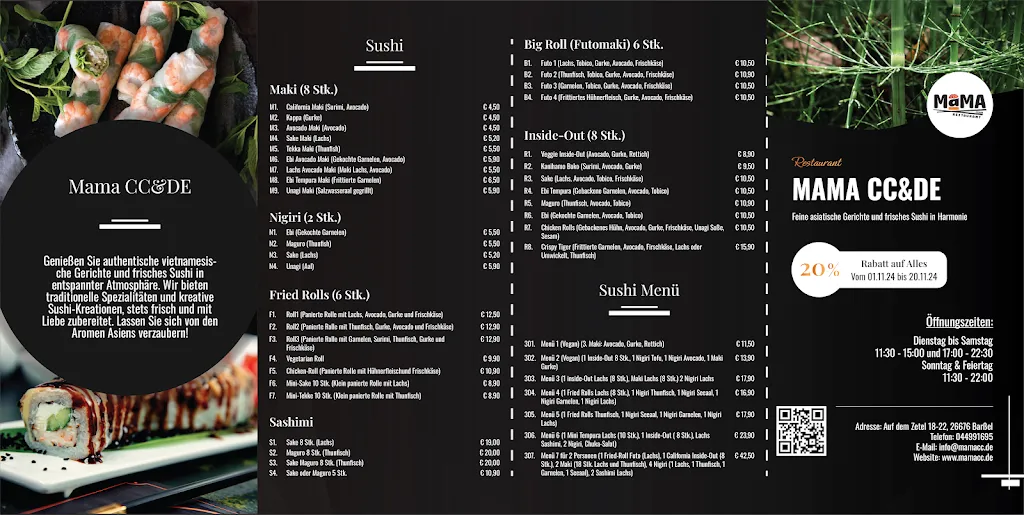 Menu_Mama CC&DE vietnamesisches Restaurant & Sushi_Barßel_image_2