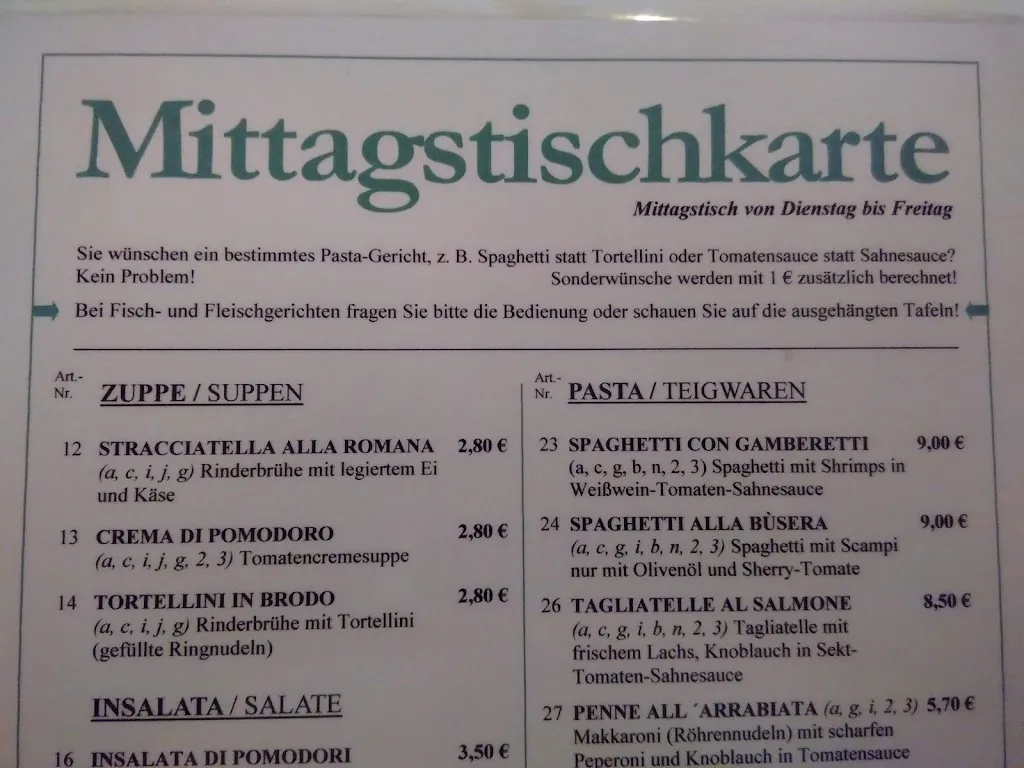 Menu_La Vita Dal Camino_Bendestorf_immagine_3