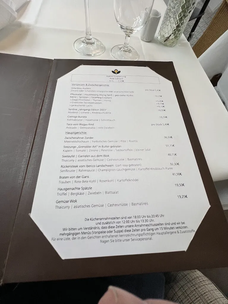 Menu_Eiden Restaurant_Zwischenahn_immagine_1