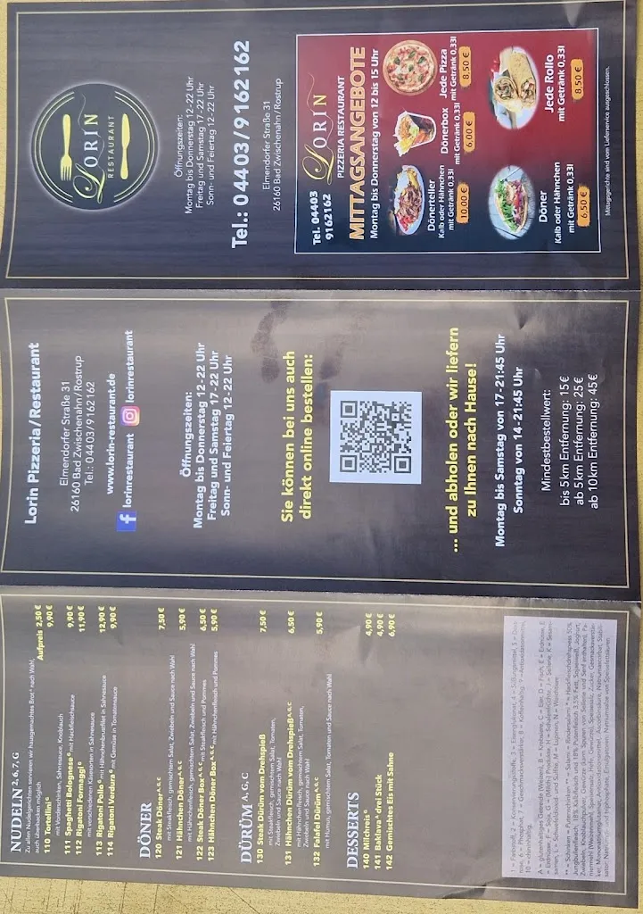 Menu_Lorin Restaurant_Zwischenahn_image_4