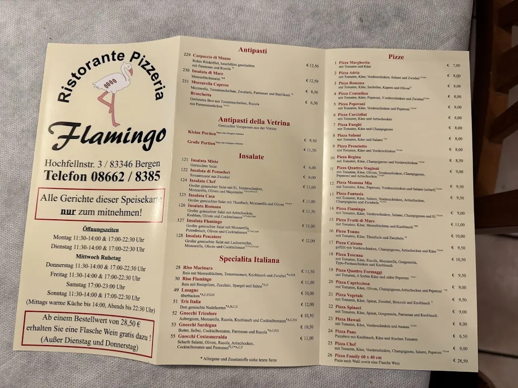 Menu_Pizzeria Flamingo_Bergen_image_2