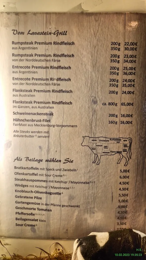 Menu_Willy's Steakhaus am Markt_Rügen_imagen_2