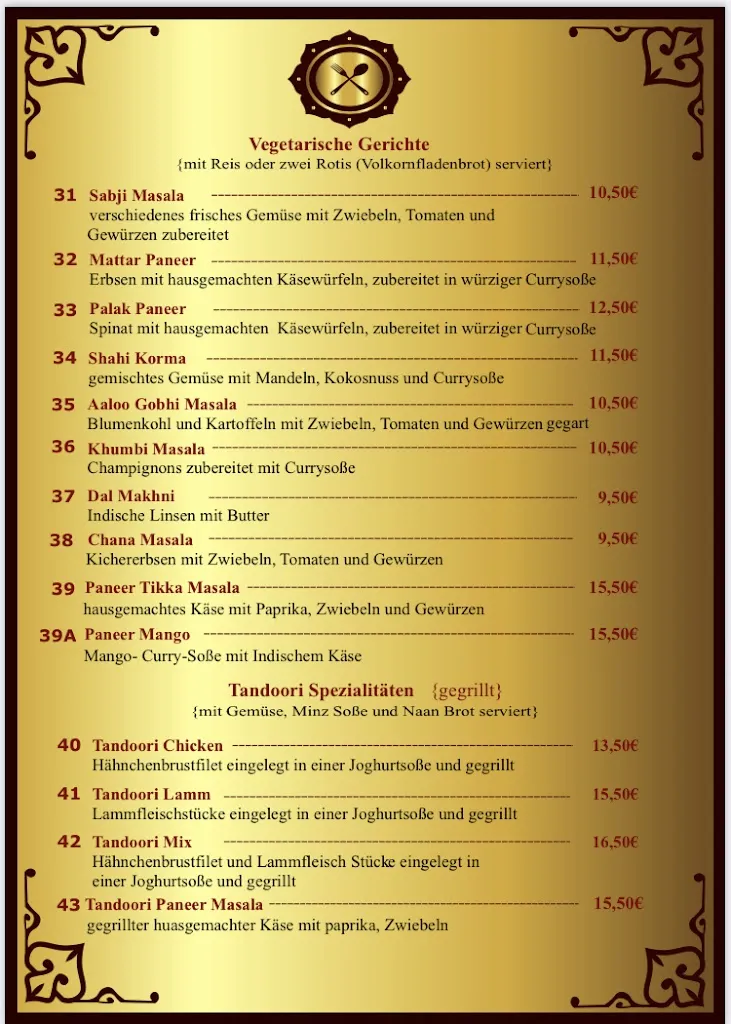 Menu_Indisches Restaurant Kohinoor_Bersenbrück_image_3