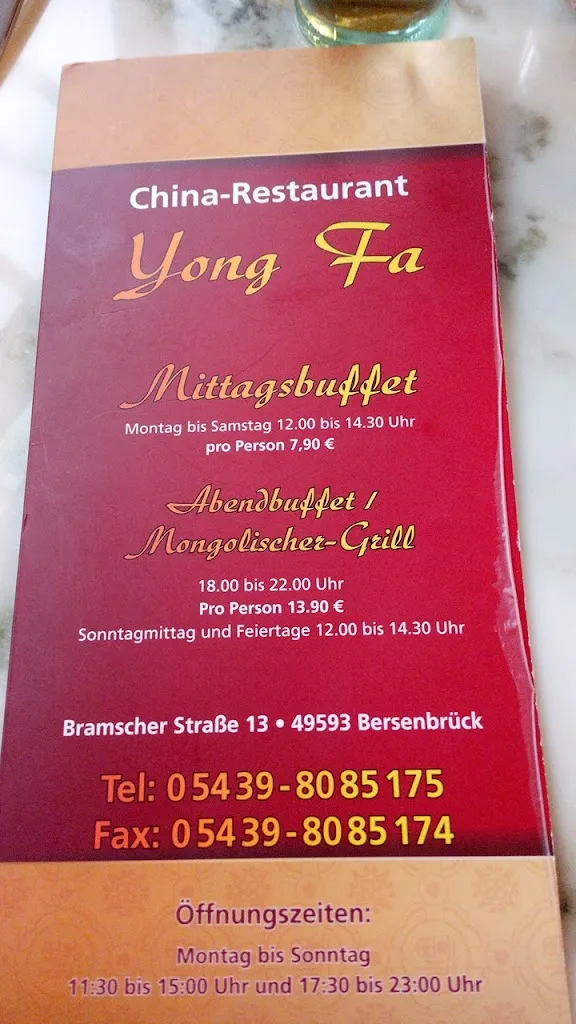 Menu_Restaurant Yong Fa_Bersenbrück_image_4