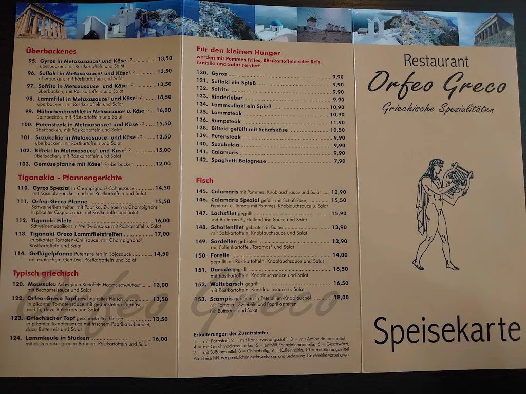 Menu_Restaurant Orfeo Greco Bassum_Bassum_image_1