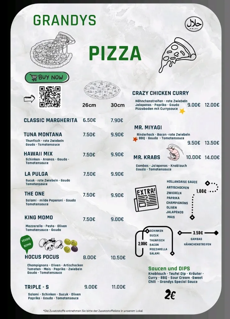Menu_Grandys Burger & Subs Bassum_Bassum_immagine_2