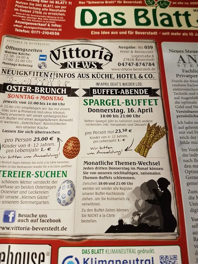 Menu_Vittoria Beverstedt Hotel Restaurant Gaststätte Eiscafe_Beverstedt_image_1