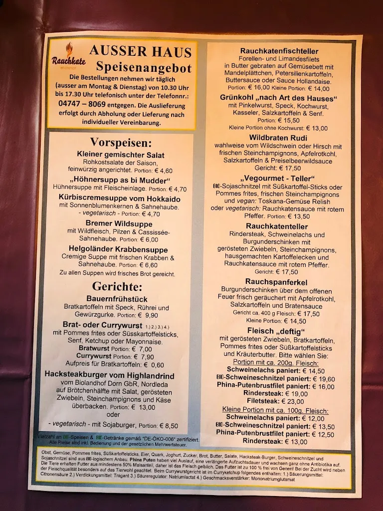 Menu_Gasthaus Rauchkate_Beverstedt_immagine_1