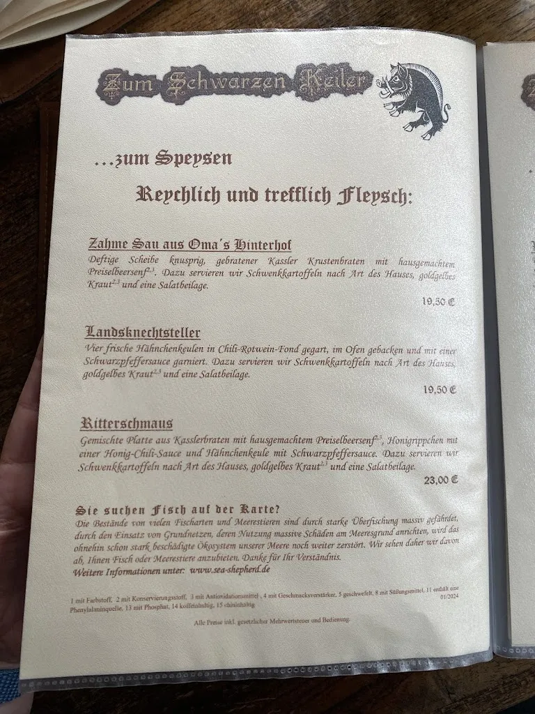 Menu_Zum schwarzen Keiler_Nienburg/Weser_image_1
