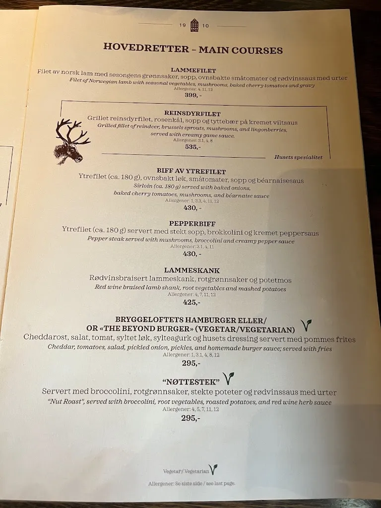 Menu_Bryggeloftet Restaurant_Norway_immagine_2