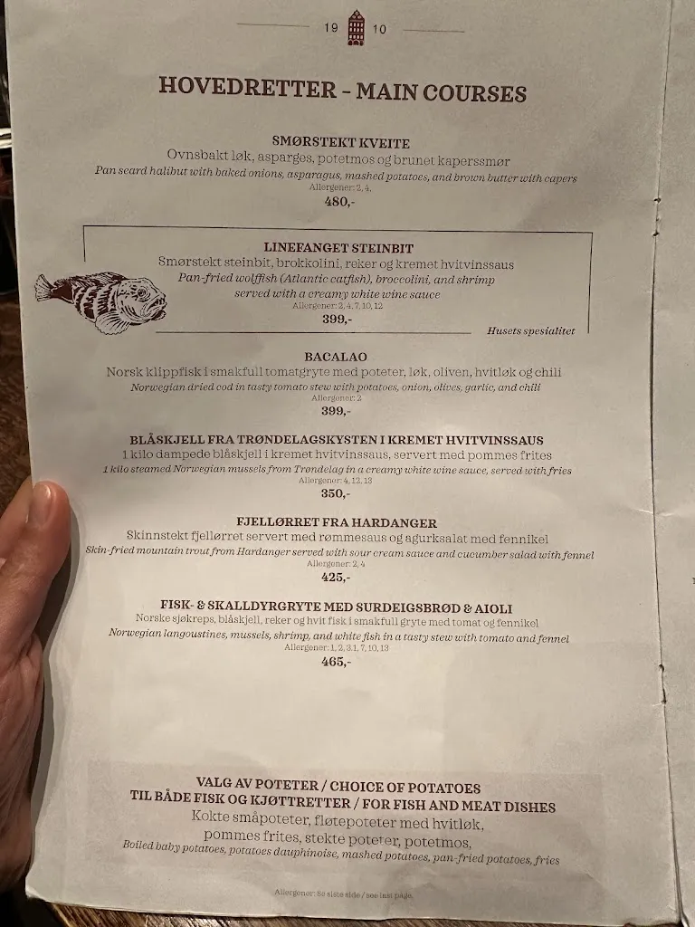 Menu_Bryggeloftet Restaurant_Norway_immagine_3