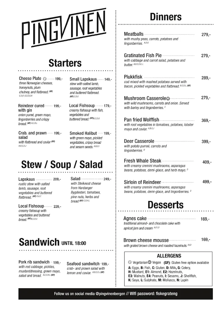 Menu_Pingvinen_Norway_image_1