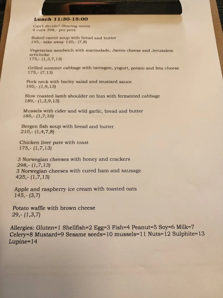 Menu_Marg & Bein_Norway_image_1