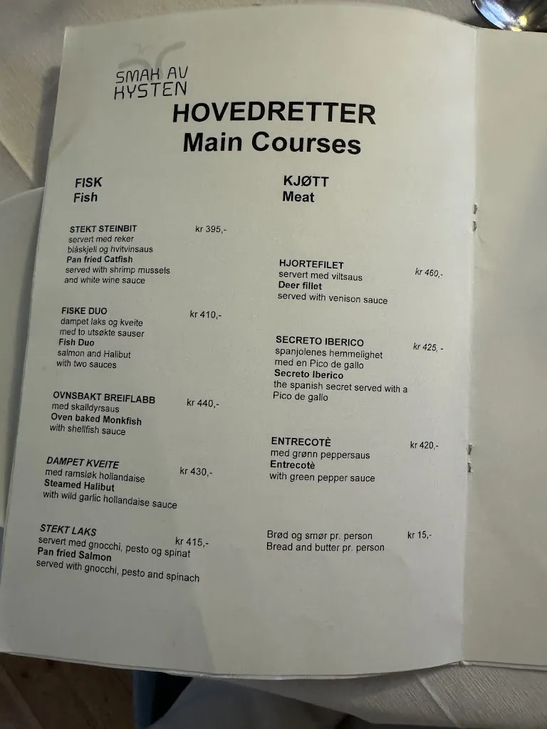 Menu_To Kokker_Norway_image_1
