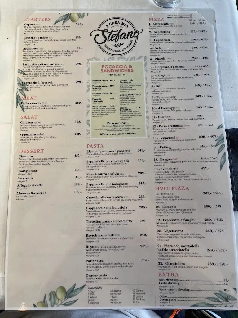 Menu_Da Stefano_Norway_immagine_1