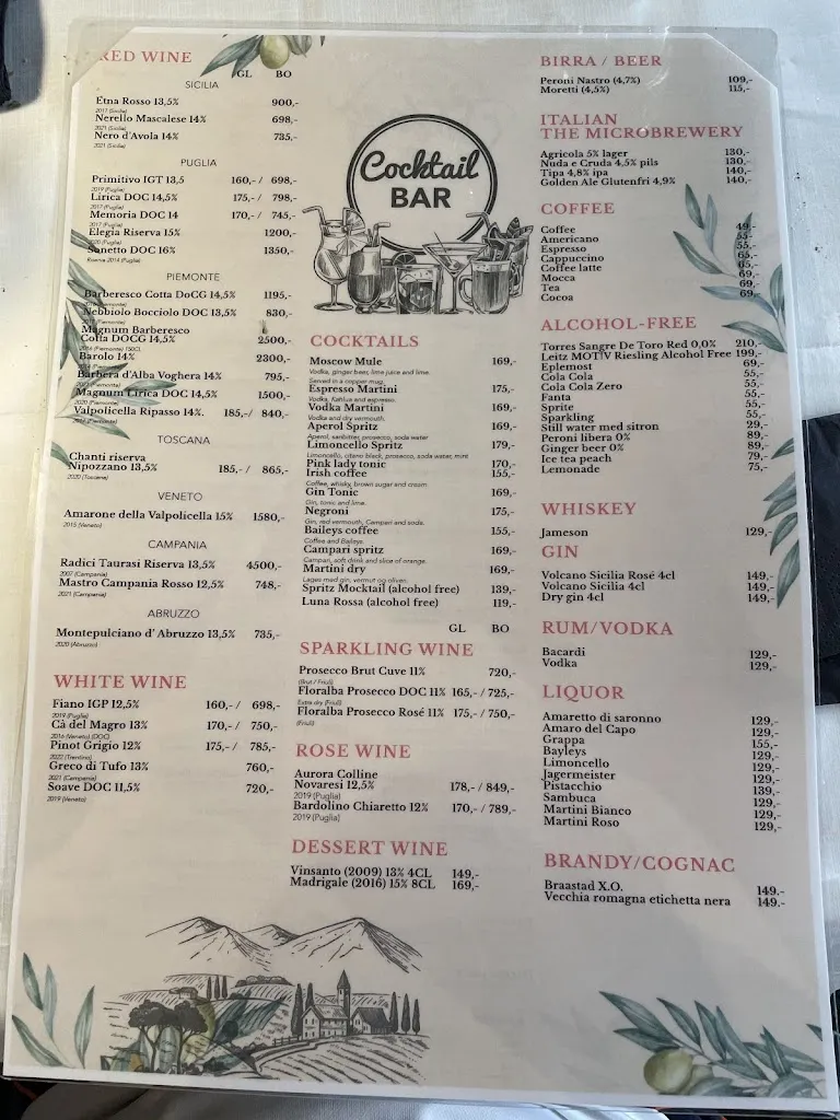 Menu_Da Stefano_Norway_immagine_2