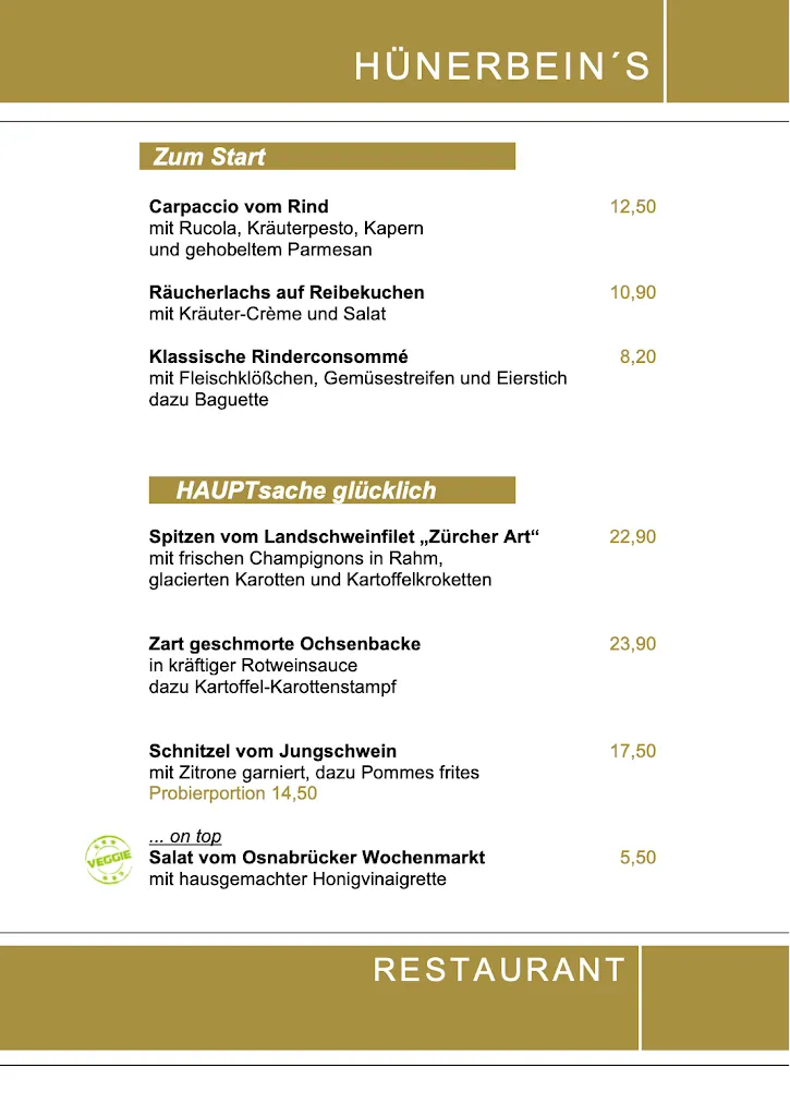 Menu_Hünerbein´s Restaurant_Bissendorf_image_3