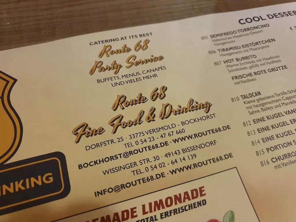 Menu_Route 68 Bissendorf_Bissendorf_image_3