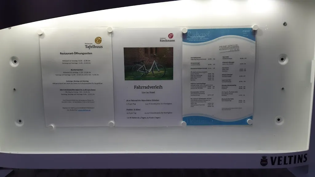 Menu_Restaurant Tafelhuus im Flair Hotel Rieckmann_Bispingen_immagine_1