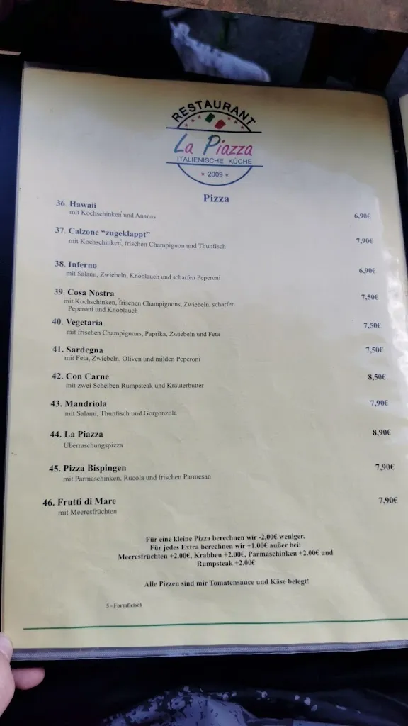 Menu_La Piazza Bispingen_Bispingen_immagine_4