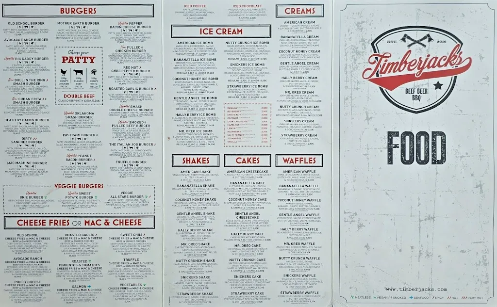 Menu_Timberjacks Bispingen_Bispingen_immagine_1