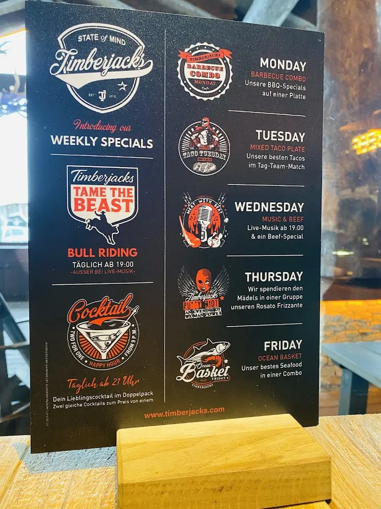 Menu_Timberjacks Bispingen_Bispingen_immagine_2