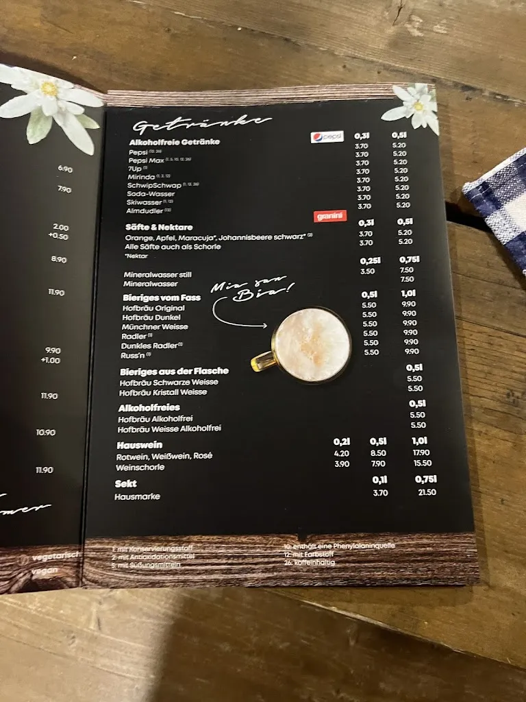 Menu_Wirtshaus SnowWorld Bispingen_Bispingen_image_3