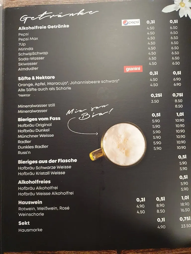 Menu_Wirtshaus SnowWorld Bispingen_Bispingen_image_4