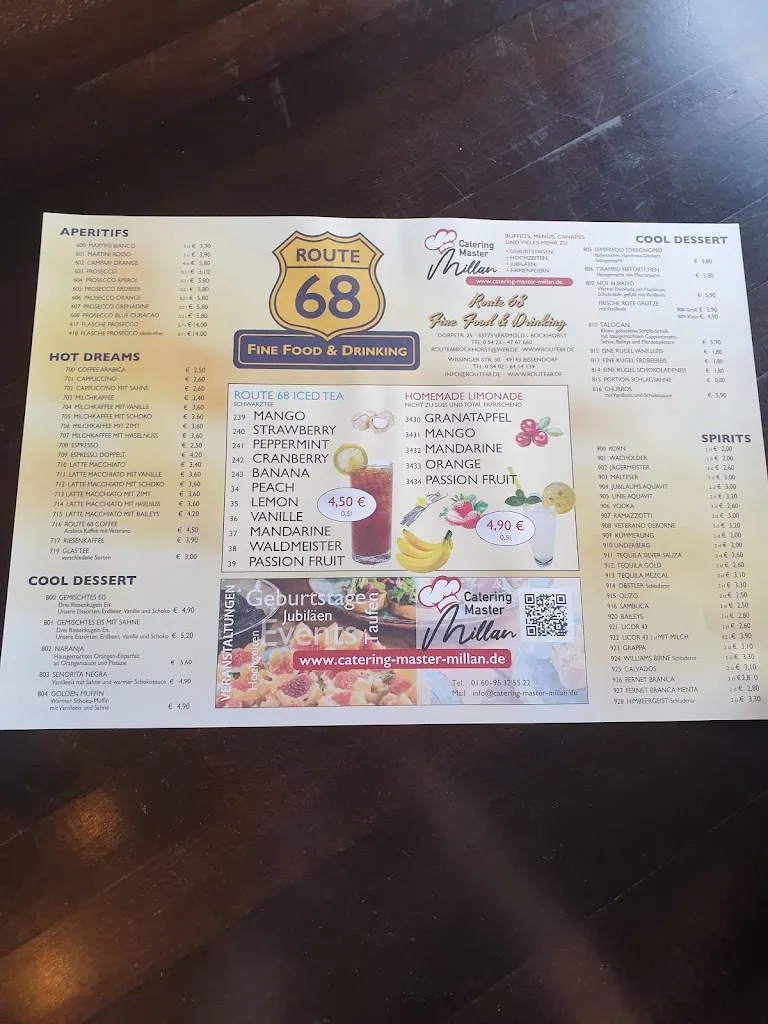 Menü_Route 68 Bockhorst_Versmold_Bild_1