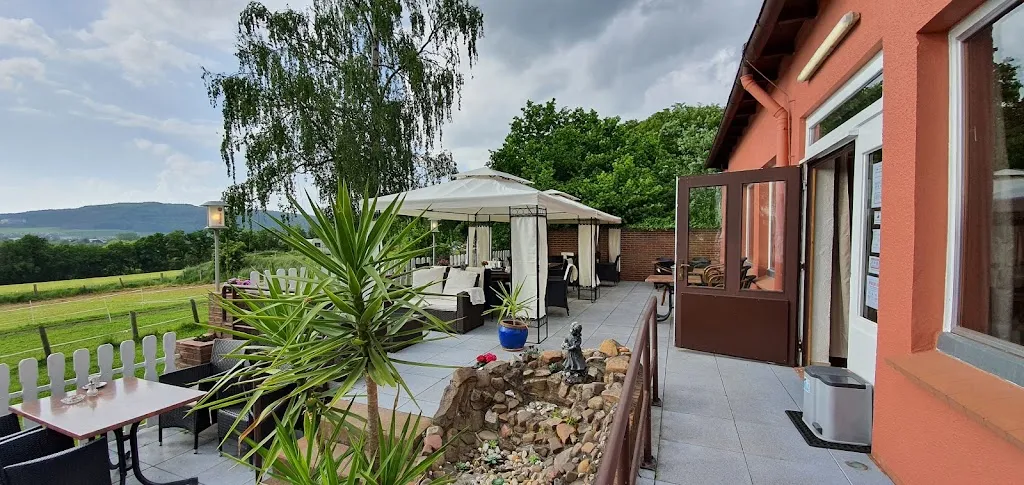 Hotel Restaurant Steinkrug in Boffzen - Das Fenster Zur Weser restaurant in Boffzen