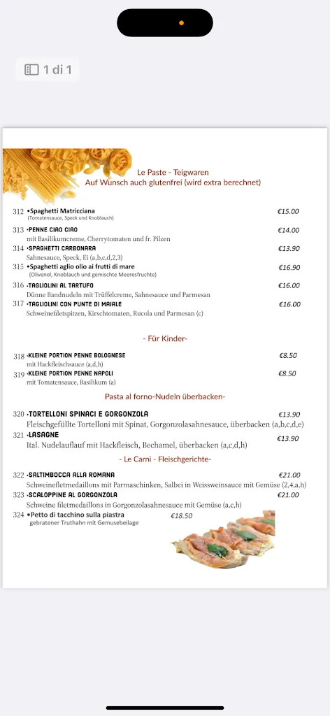 Menu_Ital. Pizzeria Ciao Ciao_Bleckede_image_1