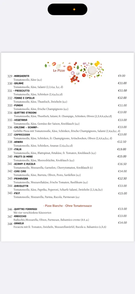 Menu_Ital. Pizzeria Ciao Ciao_Bleckede_image_2