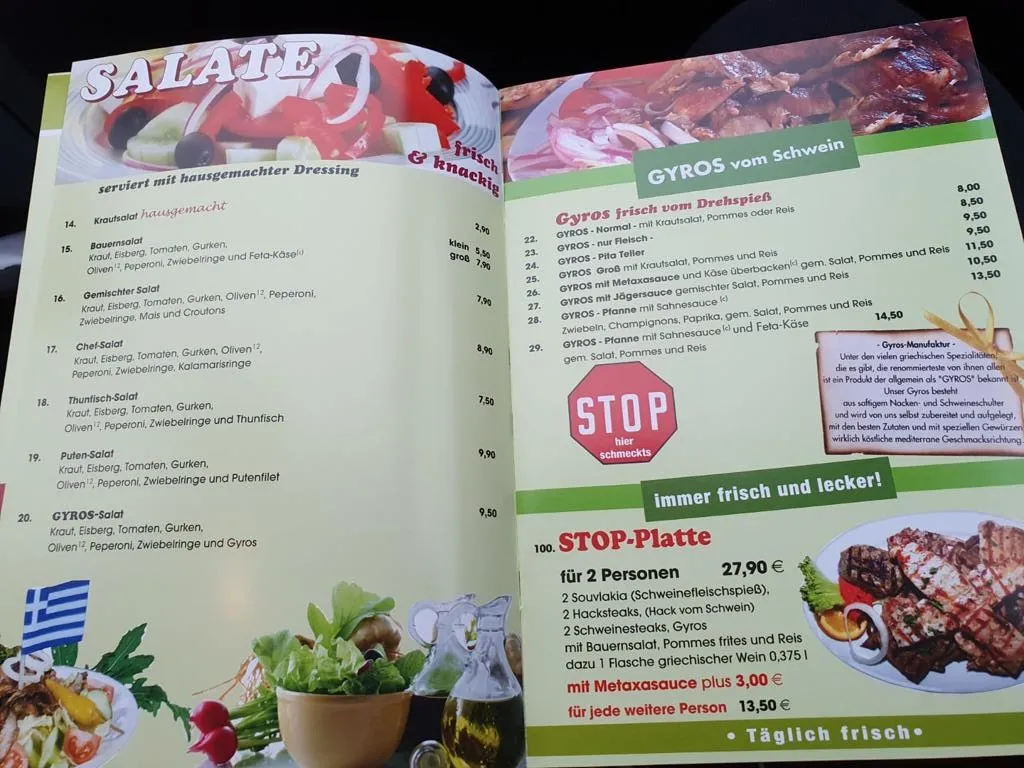 Menu_Gyros Palast_Bleckede_immagine_1