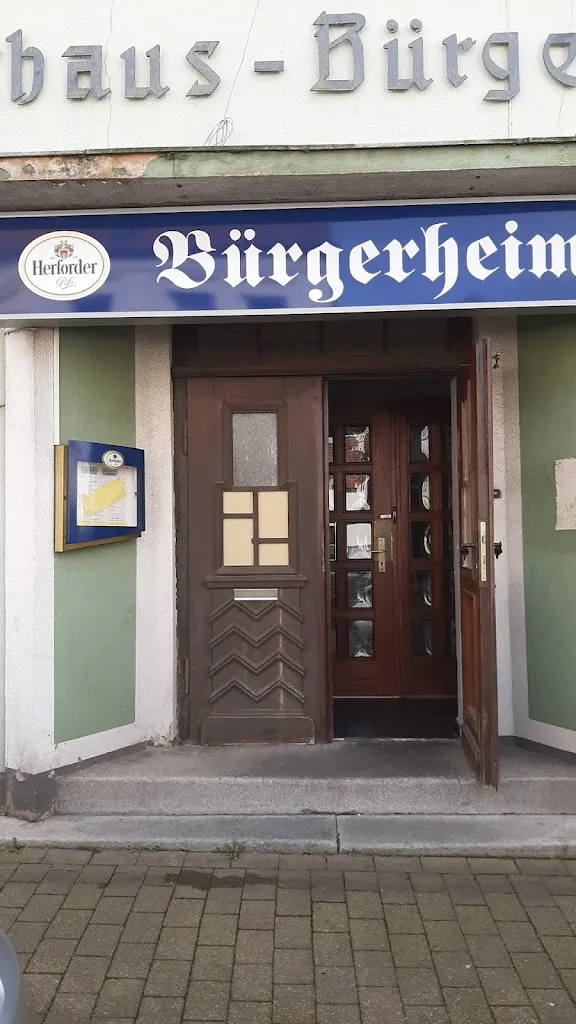 Gasthaus-Bürgerheim. ristorante a Blomberg