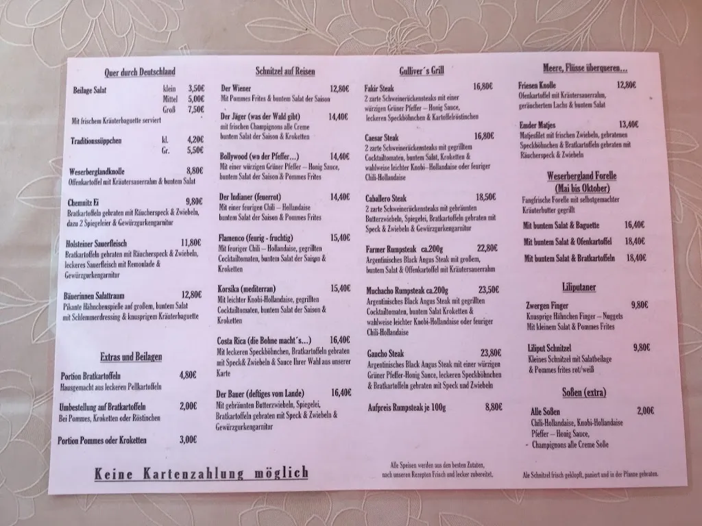Menu_Gulliver's Restaurant & Bar_Bodenwerder_image_4