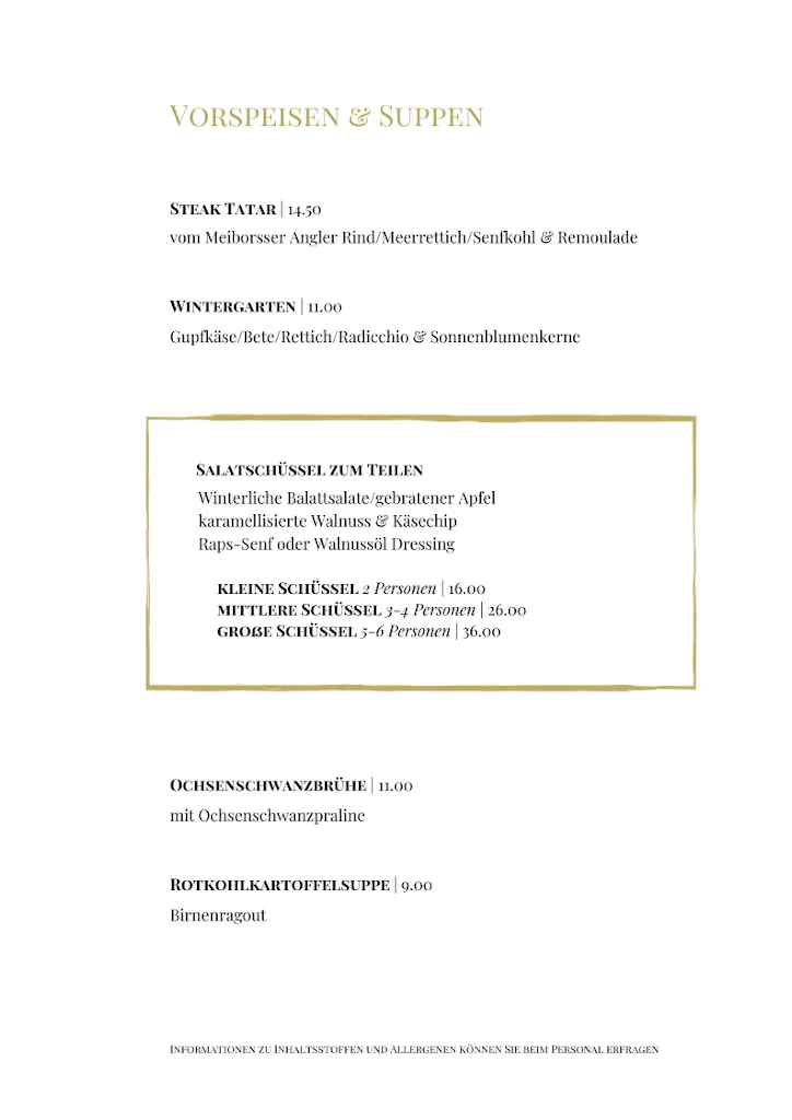 Menu_Die Schloßwirtschaft - Restaurant & Café Hehlen_Hehlen_immagine_2