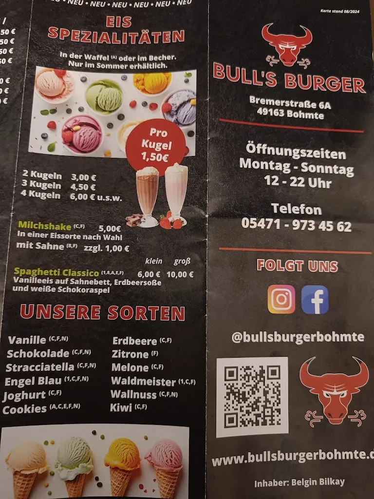 Menu_BULL'S BURGER_Bohmte_image_4