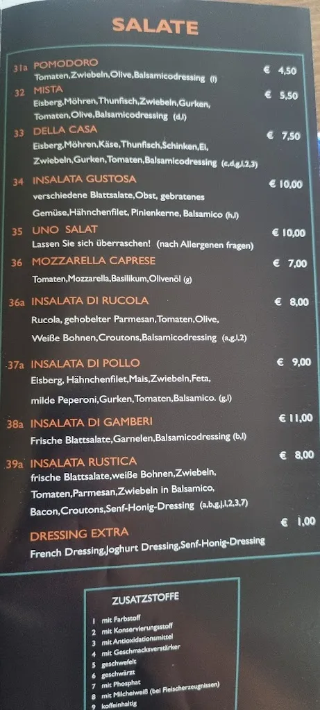 Menu_Italian Restaurant UNO_Bohmte_image_4