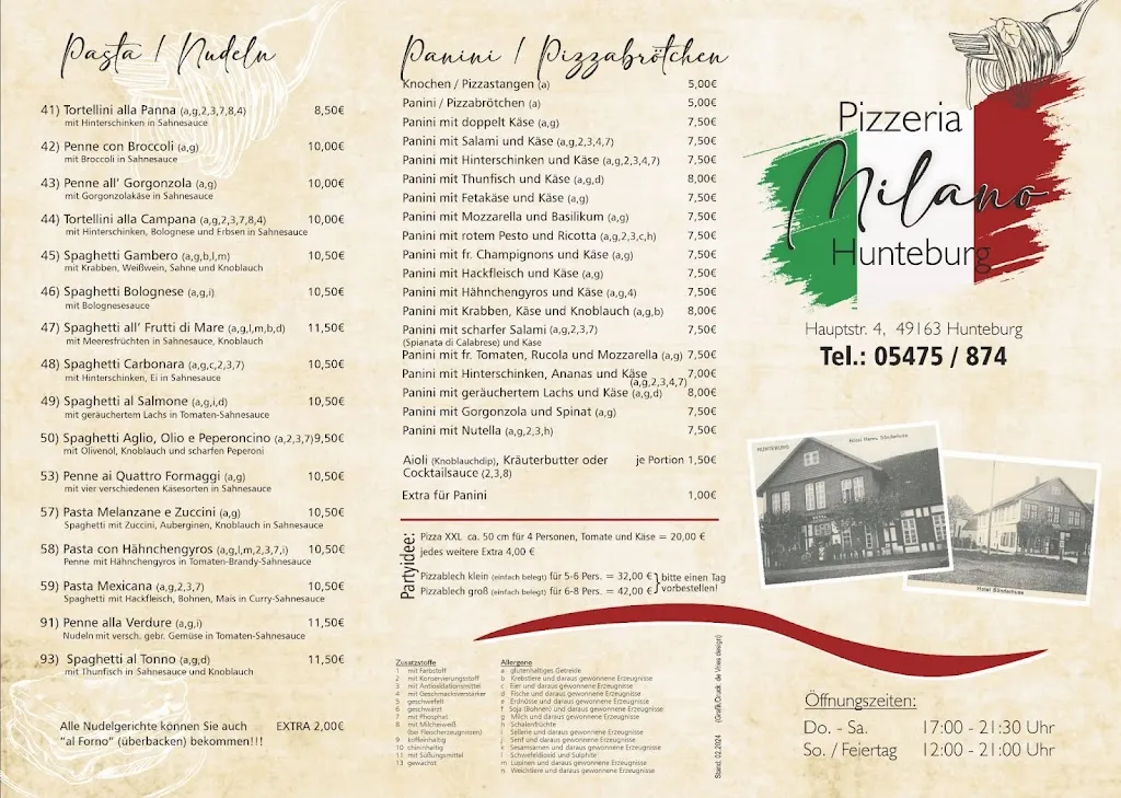 Menu_Pizzeria Milano_Bohmte_image_2