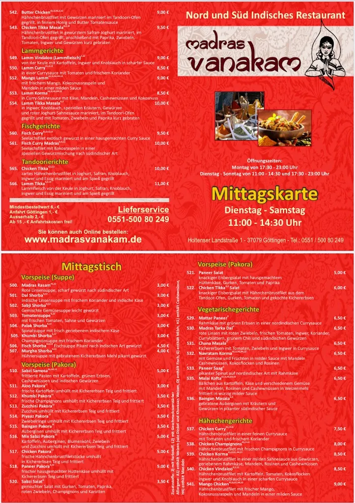 Menu_MADRAS VANAKAM_Göttingen_immagine_4