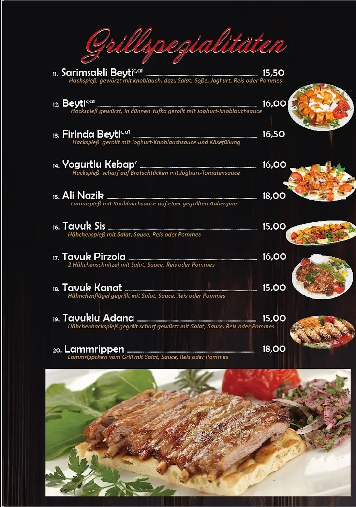 Menu_KÖZ Restaurant - Holzkohlegrill Brake__image_1