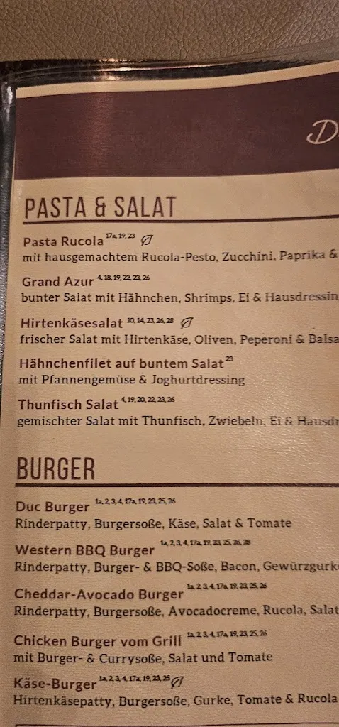 Menu_Duc d'Alben_(Unterweser)_image_4